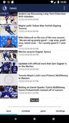 Toronto Hockey android App screenshot 3